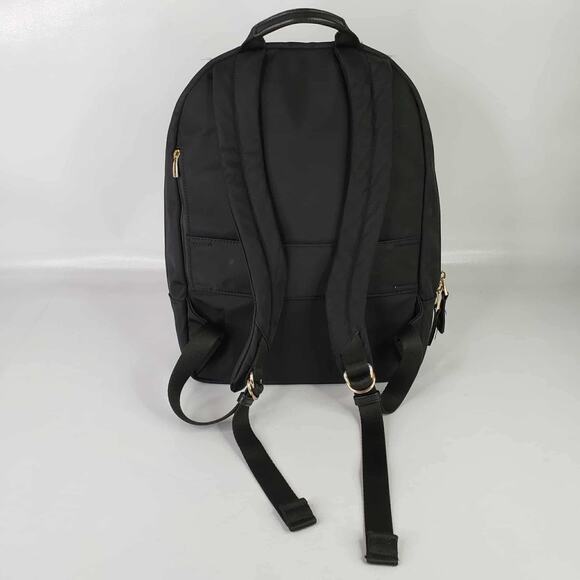 Knomo London Black & Gold Mayfair Beauchamp Backpack - Picture 3 of 14